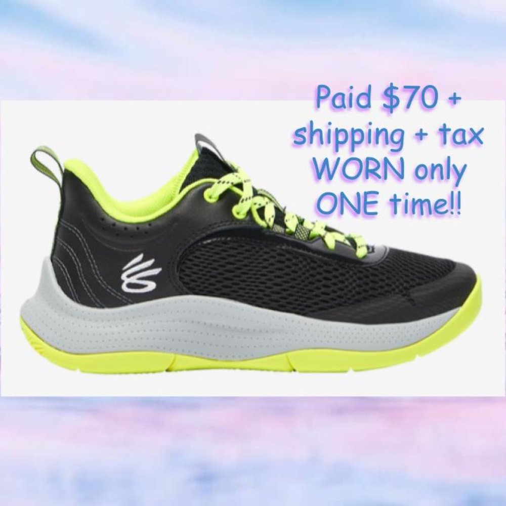 Under Armour Curry Basketball Shoes (worn ONCE)